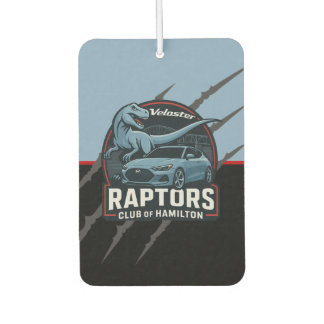 Ambientador Veloster Raptors Car Freshener