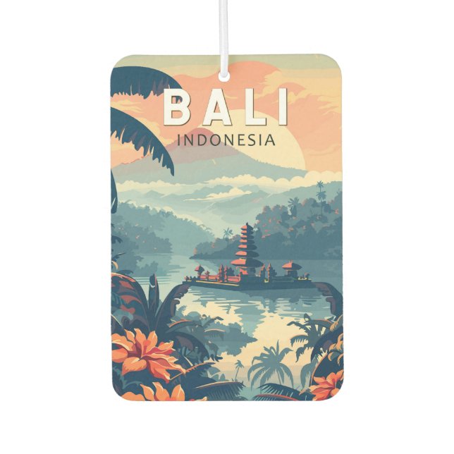 Ambientador Viaje de arte de Bali en Indonesia (Anverso)