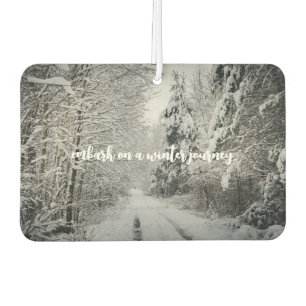 Ambientador Viaje de invierno a través del bosque