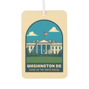 Ambientador Viaje retro vintage Casa Blanca Washington DC