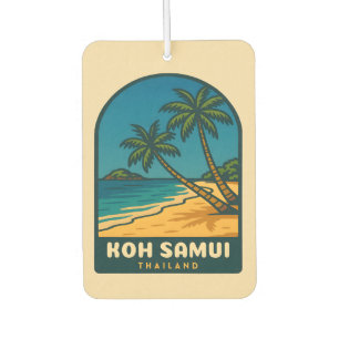Ambientador Viajes de cosecha Koh Samui Tailandia Playa Retro