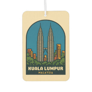 Ambientador Viajes de época Kuala Lumpur Malasia Estilo Retro