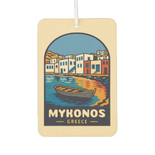Ambientador Viajes de época Mykonos Grecia Isla Retro