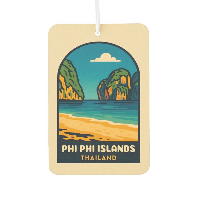Ambientador Viajes de época Playa de Tailandia Phi Phi Islands (Anverso)