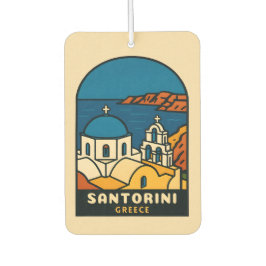 Ambientador Viajes de época Santorini Grecia Costa Retro
