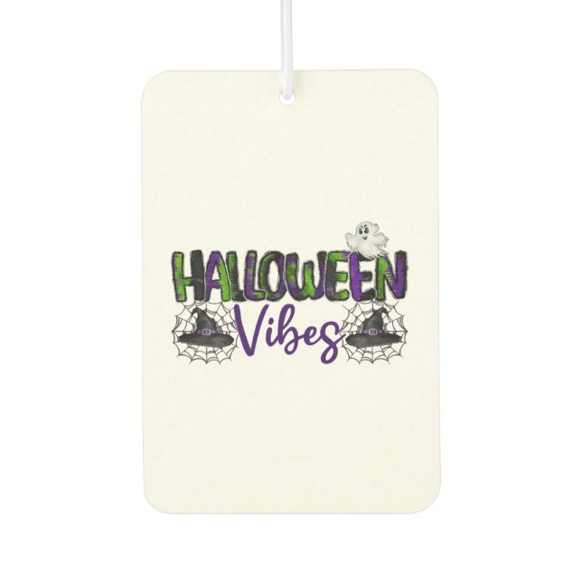 Ambientador Vibraciones de Halloween (Anverso)