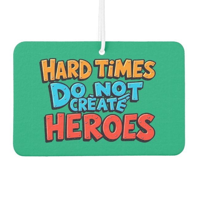 Ambientador Vibrant Gradient Typographical Create Heroes  (Anverso)