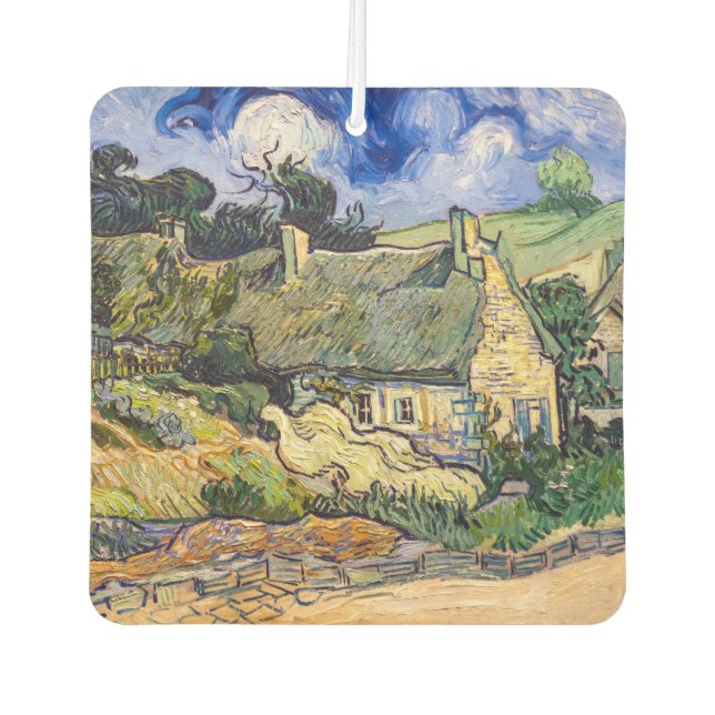 Ambientador Vincent Van Gogh - Casas de paja en Cordeville (Anverso)