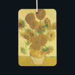 Ambientador Vincent van Gogh - Vase con quince girasoles<br><div class="desc">Vase con quince girasoles / Vase avec quinze tournesols - Vincent Van Gogh,  agosto de 1888 - Sunflowers 1888 versión para la boca (F454)</div>