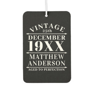 Ambientador Viñeta personalizada de edad avanzada a perfección