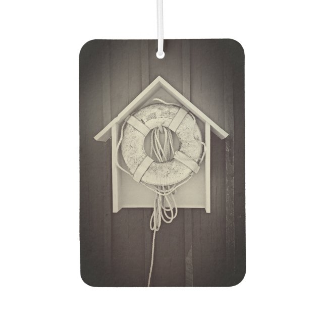 Ambientador Vintage Life-Ring Car Air Freshener (Anverso)