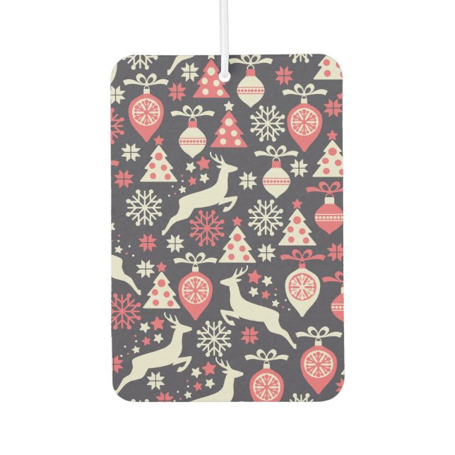 Ambientador Vintage Retro Navidad vacaciones (Anverso)