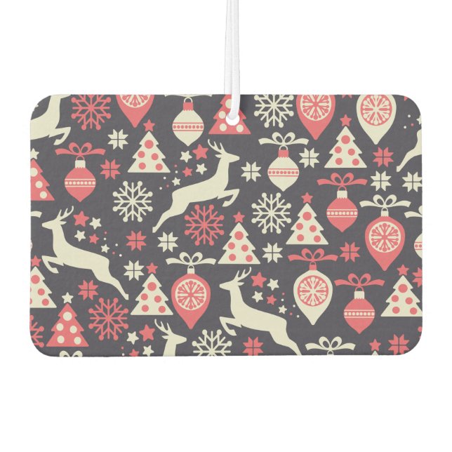 Ambientador Vintage Retro Navidad vacaciones (Anverso)