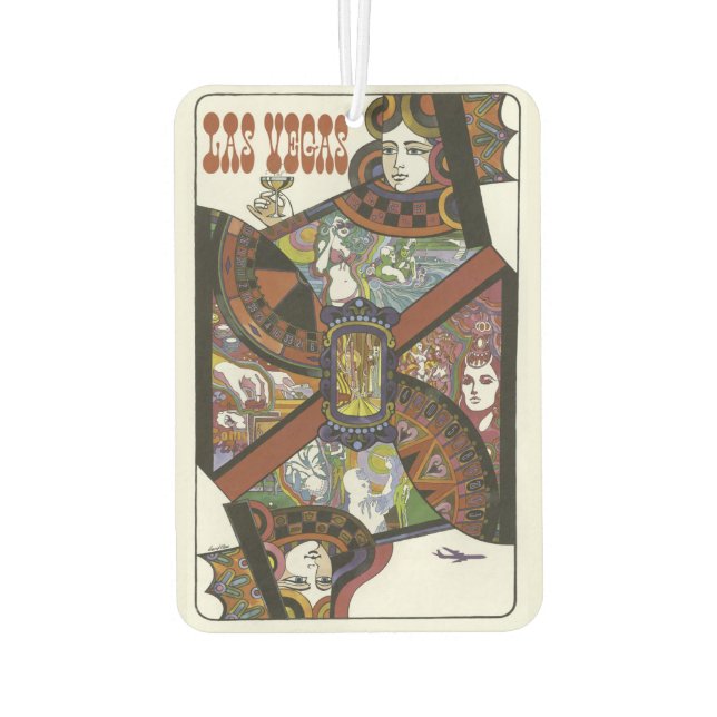 Ambientador Vintage Travel de Las Vegas (Reverso)