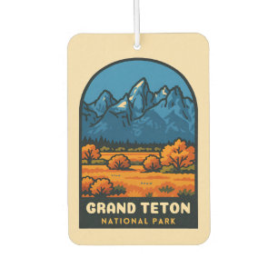 Ambientador Vintage Travel Grand Teton National Park Estados U