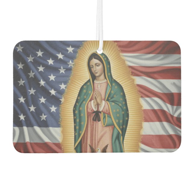 Ambientador Virgen de Guadalupe - EE. UU. (Anverso)