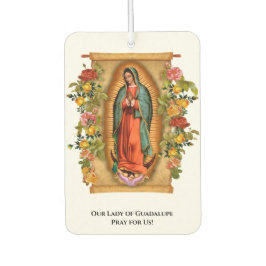 Ambientador Virgen Religiosa María Guadalupe Español Católico