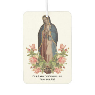 Ambientador Virgen Religiosa María Guadalupe Español Católico