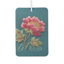 Vista Floral Bordada en Flor