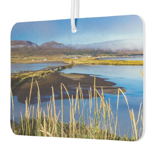 Ambientador Vista sobre Saudarkrokur y Skagafjordur, Islandia (Izquierda)