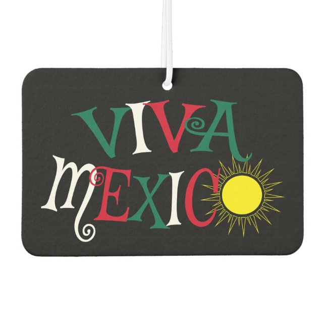 Ambientador Viva México (Anverso)