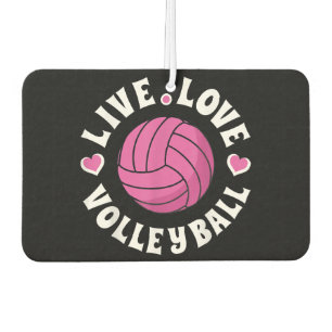 Ambientador Vive Ama El Voleibol Para Mujeres Chicas Voleibol 