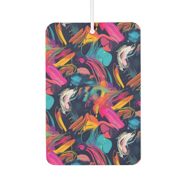 Ambientador Vívido graffiti de salpicaduras caóticas (Anverso)