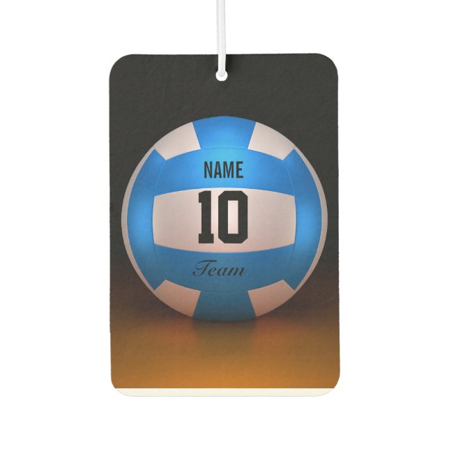 Ambientador Voleibol azul (Anverso)