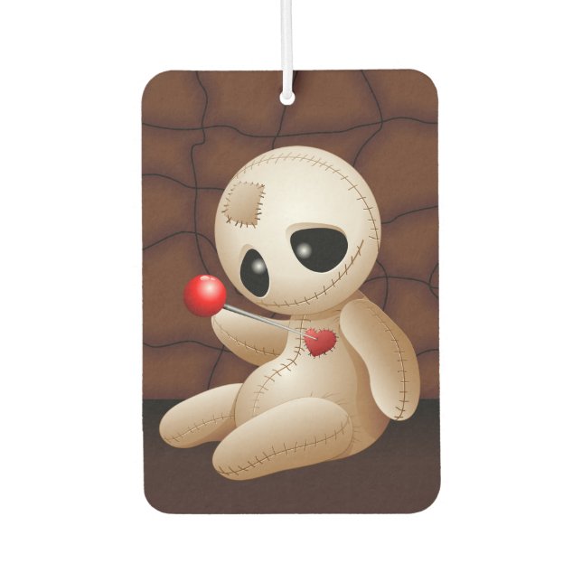 Ambientador Voodoo Doll Personalizado enamorado (Anverso)