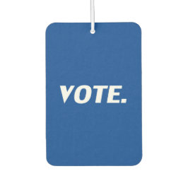 Ambientador "vote" - pintor de aire blanco azul