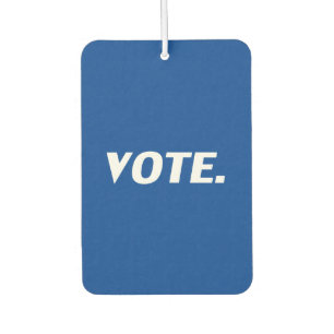 Ambientador "vote" - pintor de aire blanco azul