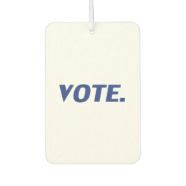 Ambientador "vote" - pintor de aire blanco azul