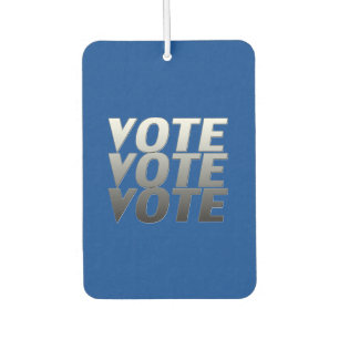 Ambientador "vote vote vote" - Blue black, white, grey -
