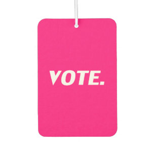 Ambientador "voto" - Blanco rosa caliente, magenta, fucsia