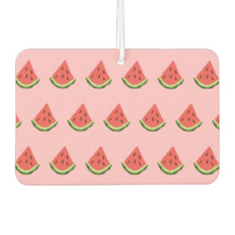 Ambientador Watermelon Wedges Car Air Freshener (rosa y rojo)