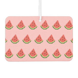 Ambientador Watermelon Wedges Car Air Freshener (rosa y rojo)