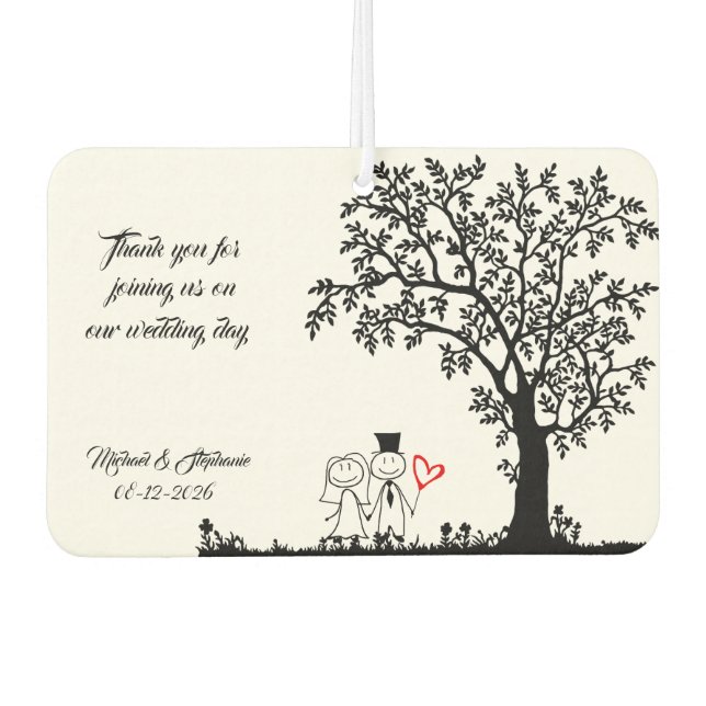Ambientador Wedding Favor  (Anverso)