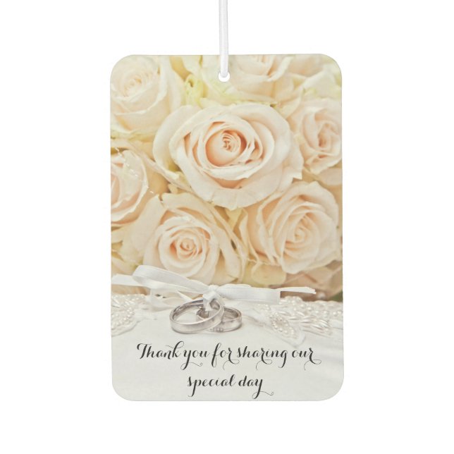 Ambientador Wedding Thank You Favor (Anverso)