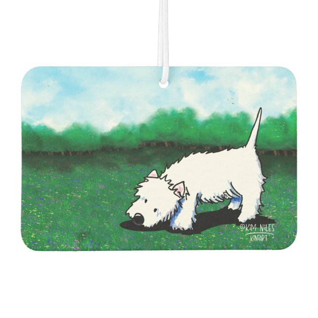 Ambientador Westie Dog (Anverso)