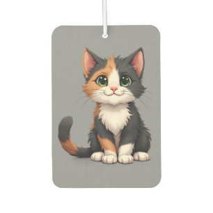 Ambientador Whimsical Calico Kitten con Cattitude