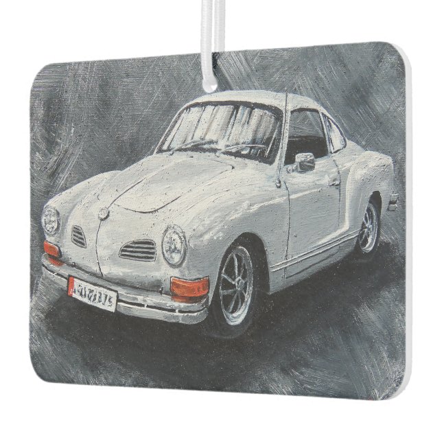 Ambientador White Karmann Ghia Air Freshener (Izquierda)