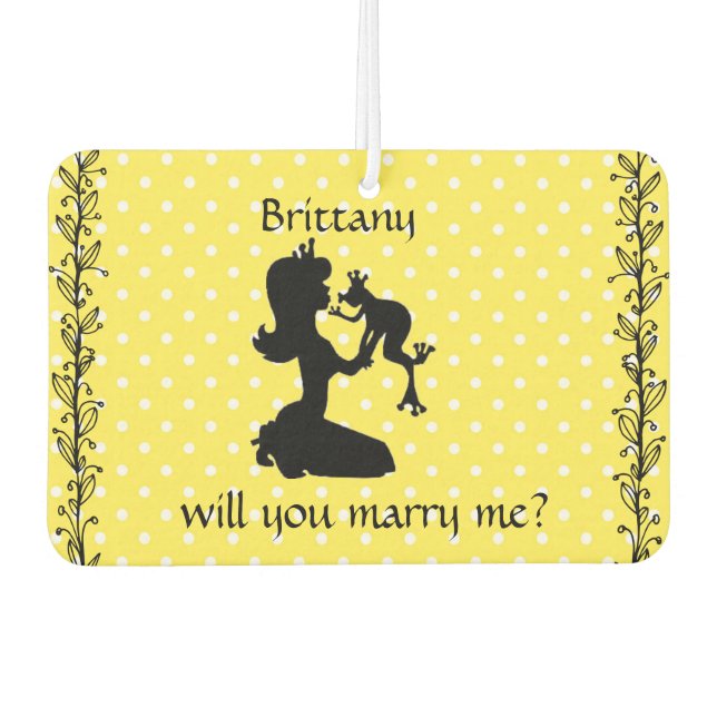 Ambientador Will You Marry Me (Anverso)