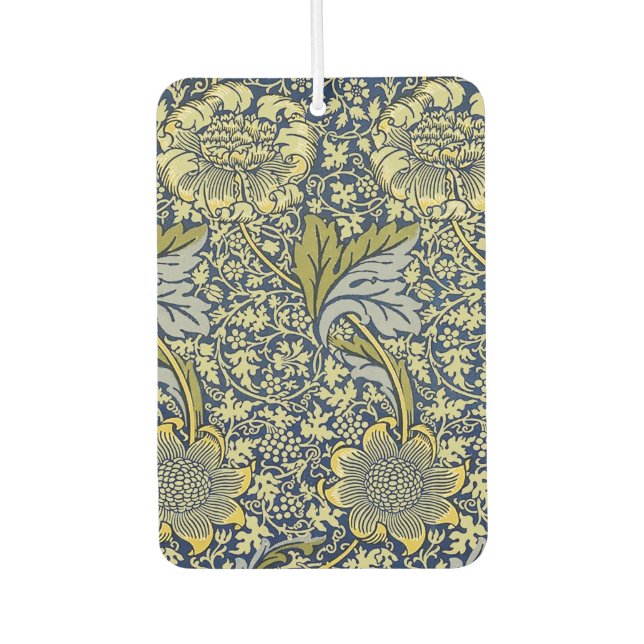 Ambientador William Morris Kennet Floral Wallpaper Blue (Anverso)