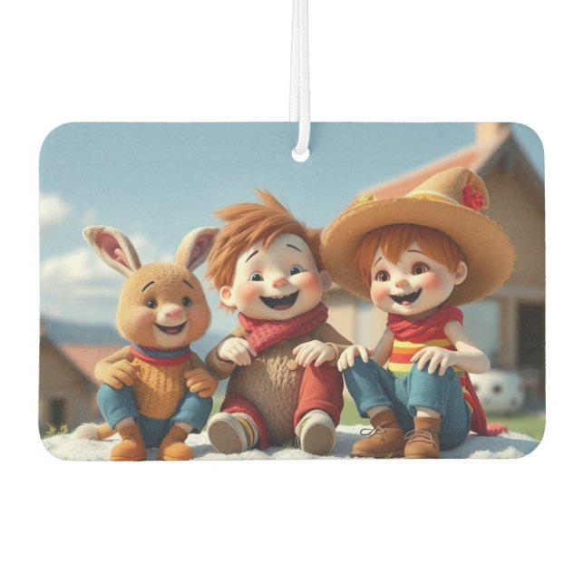 Ambientador Winterfreunde im Glück (Anverso)