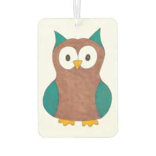 Ambientador Wise Brown Owl Bird Hoot Animal Gift