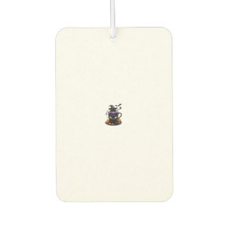 Ambientador Witch Cat Halloween Latte  Creepy Cute Coffee with