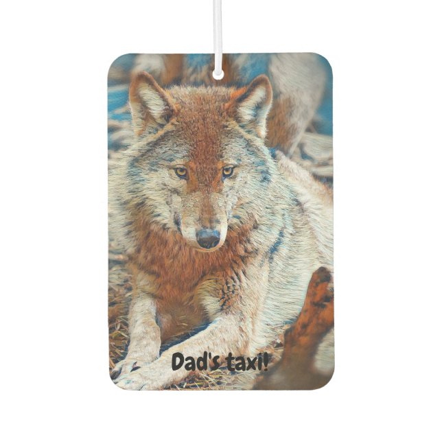 Ambientador Wolf Car air freshener (Anverso)
