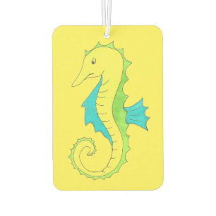 Ambientador Yellow Seahorse Sea Horse Ocean Marine Life Beach