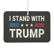 Yo apoyo la bandera estadounidense de Trump