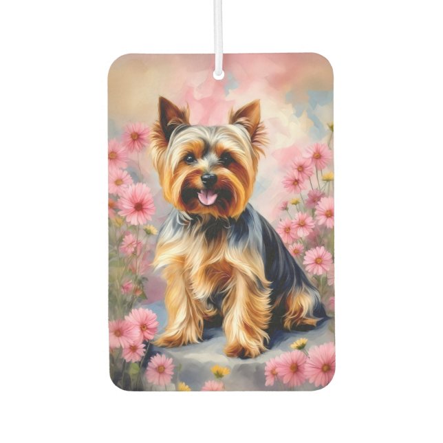 Ambientador Yorkie Dog Flower (Anverso)